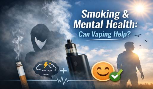 Smoking and Mental Health: How Vaping May Help